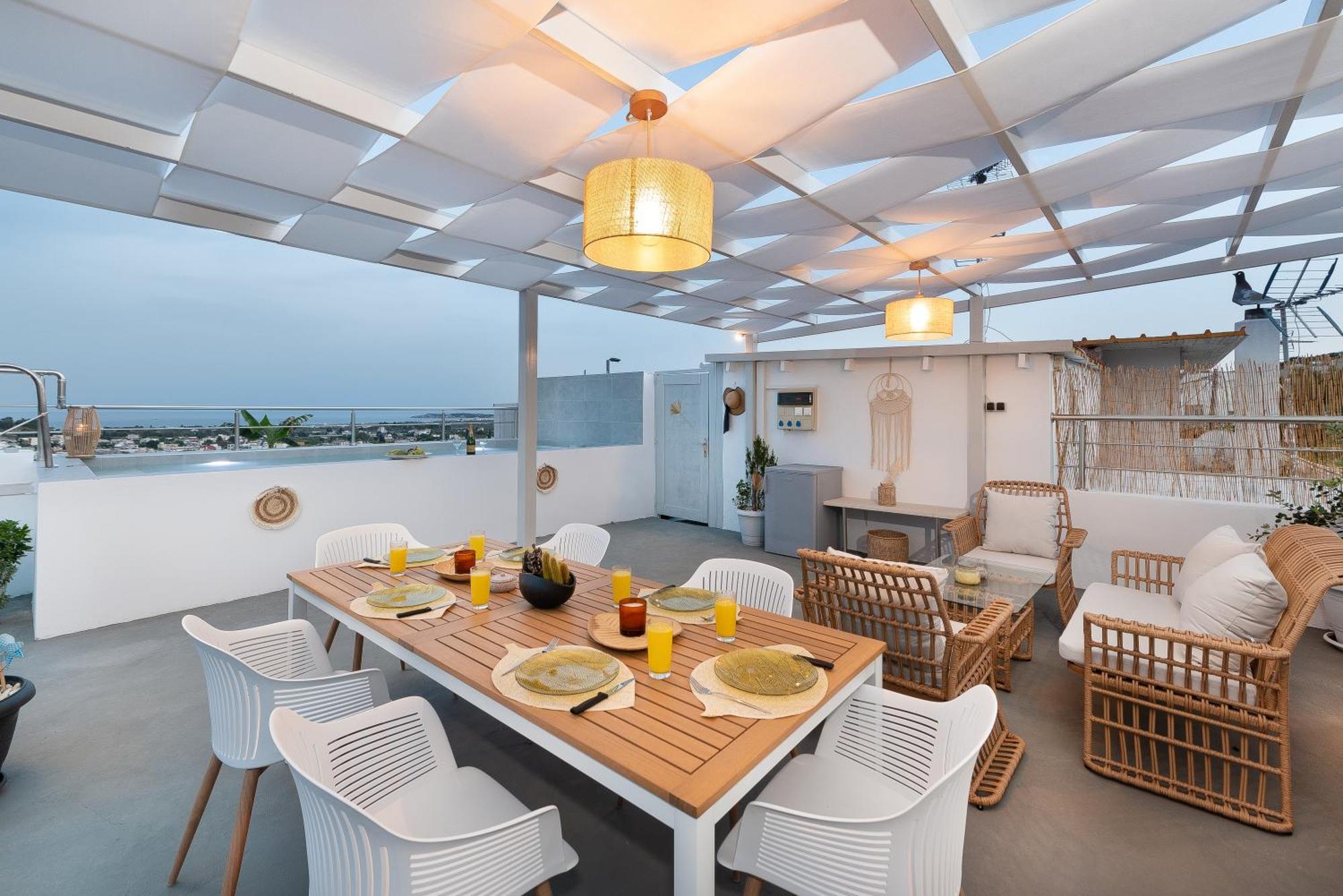 Afandou Panorama Apartment Ngoại thất bức ảnh