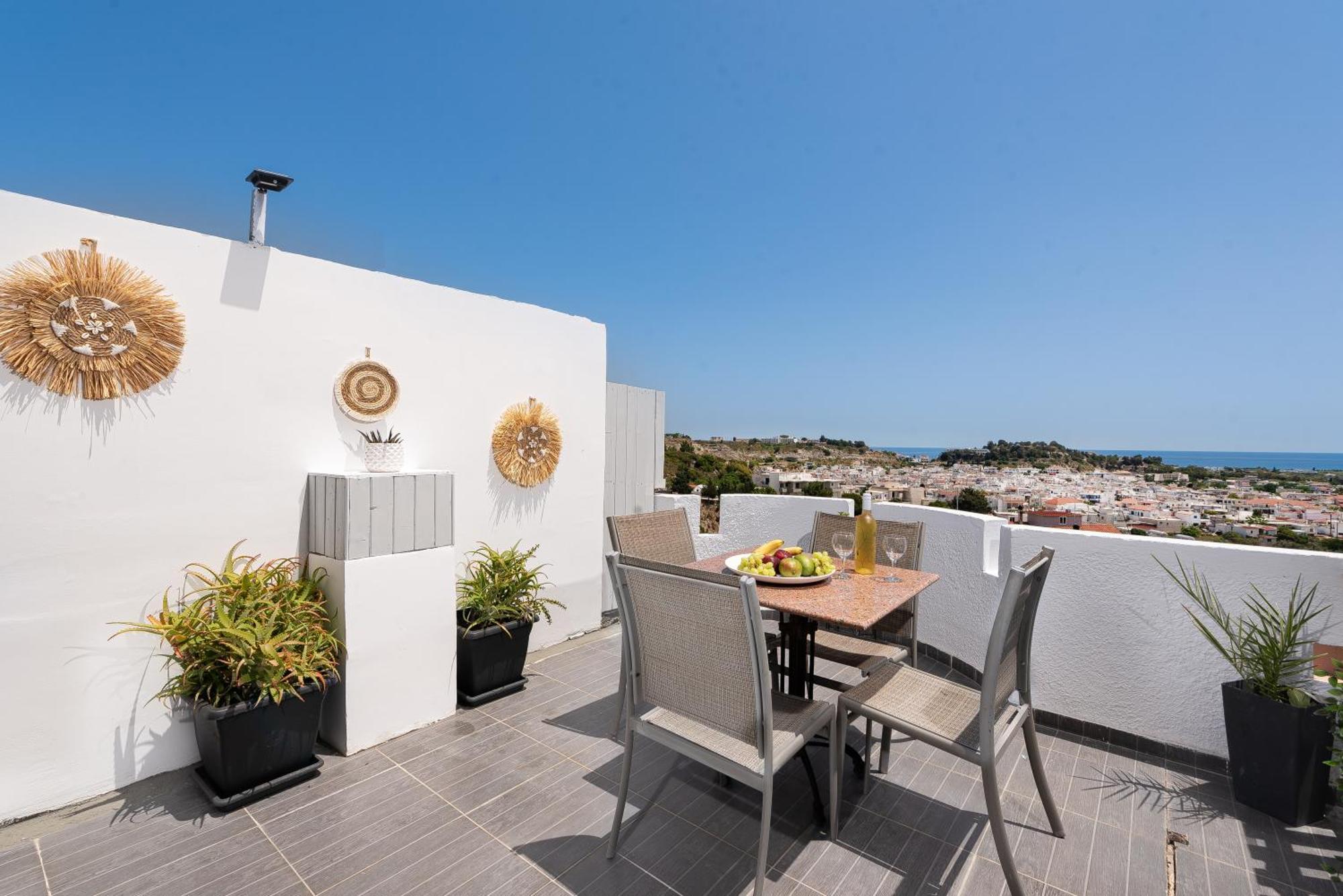 Afandou Panorama Apartment Ngoại thất bức ảnh